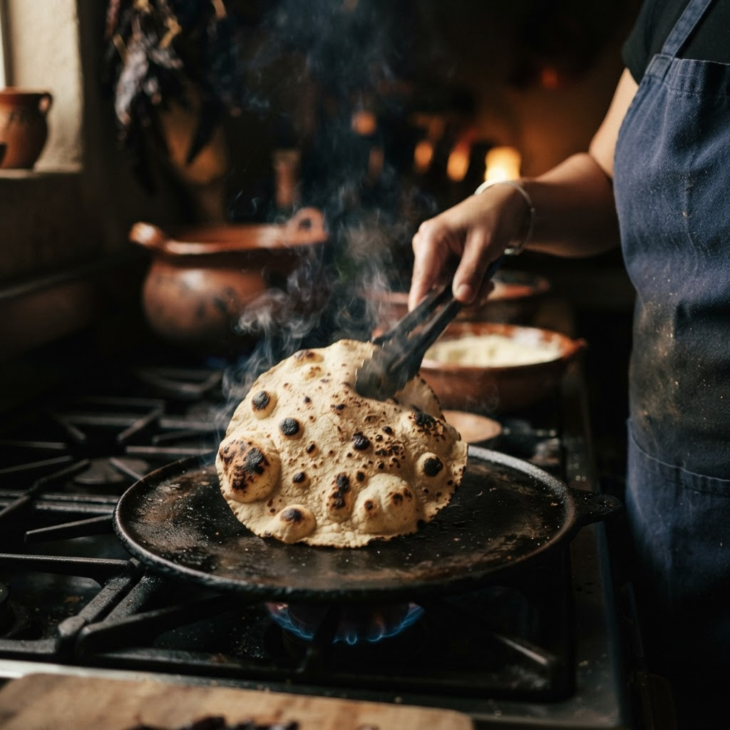 Comal Char preparation reel